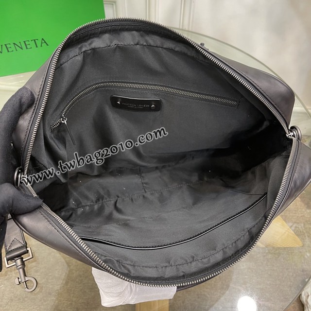 Bottega veneta高端男包 98083 寶緹嘉原單胎牛皮男包 BV經典款編織男士手提公事包  gxz1191